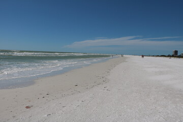 Fototapeta na wymiar Florida's Siesta Beach, USA
