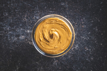 Peanut butter in bowl