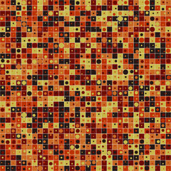 Abstract Geometric Pattern generative computational art illustration