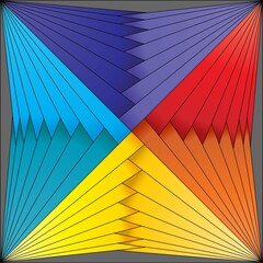 Abstract geometrical background.