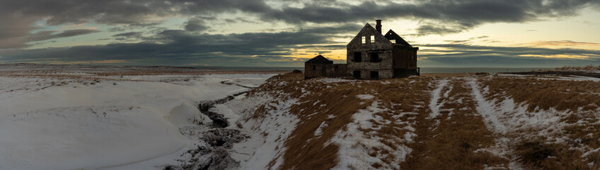 Derelict house in Iceland