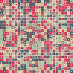 Abstract Geometric Pattern generative computational art illustration