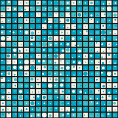 Abstract Geometric Pattern generative computational art illustration