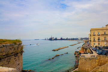 Taranto and its ports, Apulia, Italy