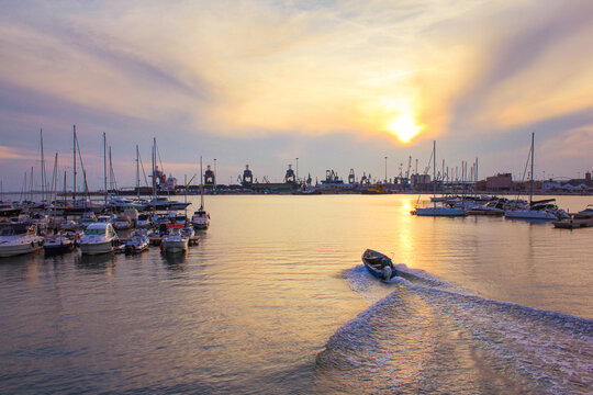 Taranto and its ports, Apulia, Italy