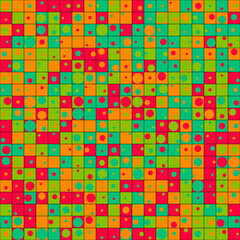 Abstract Geometric Pattern generative computational art illustration