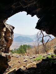 cave in the mountains