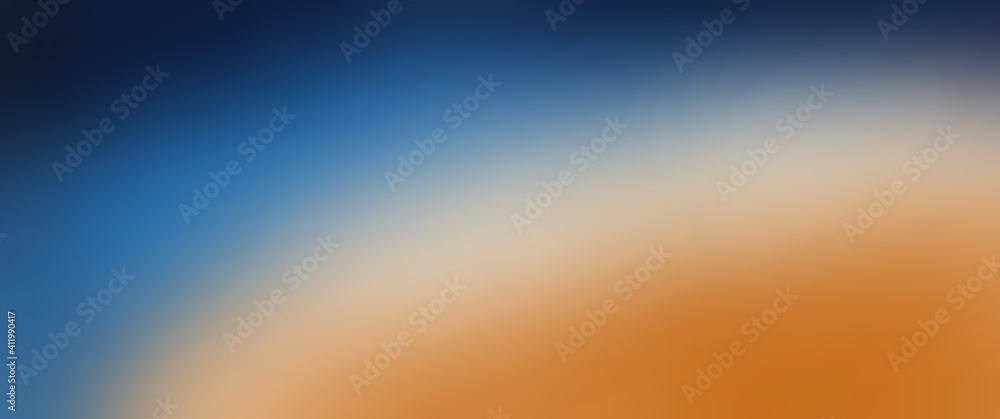 Poster abstract blurred sea background. retro color gradient.