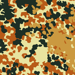 Fashionable camouflage pattern, vector illustration.Military print  Vector wallpaper