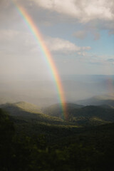 Rainbow Over The Mountains