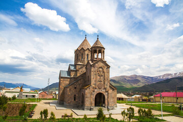Fototapeta na wymiar Awe-Inspiring Armenian Medieval Monastery in Armenia.