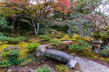 秋の日本庭園 京都 修学院離宮
