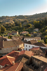 Fototapeta na wymiar Houses in old historic village in Portugal