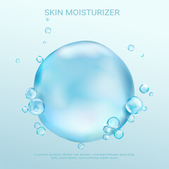 Moisturizing cosmetic product. 