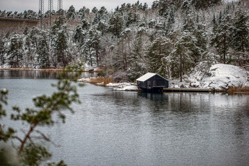 house on the lake, nacka,sverige,sweden, stockholm
