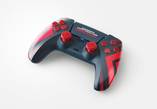 Gaming Console and Controller Mockup for Design and Branding Projects