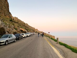 road to the sea