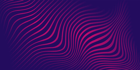 Abstract background with flowing lines wave. Vector illustration.