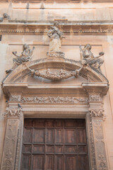 Lecce_Puglia_Italy_baroque_door