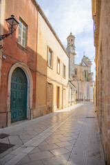 Presice_Puglia_Italy_baroque_street_door