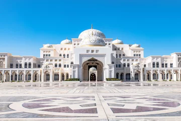 Foto op Plexiglas Abu Dhabi Presidential Palace © Halo Creative Studio