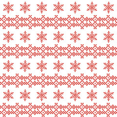 Christmas seamless pattern, winter background.
