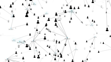 Social media networks with search and location services technology