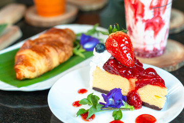 Strawberry Cake Cafe coffee shop