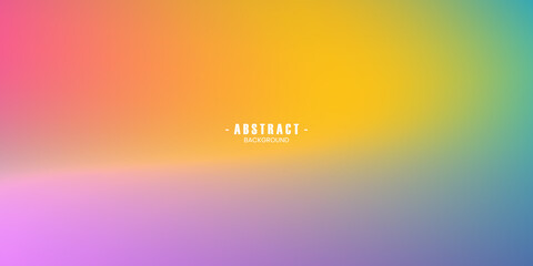 bstract blurred gradient background. Colorful smooth banner template. Mesh backdrop with bright colors. Vector