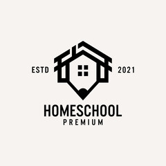 Vector Template Home Schooling Premium Design