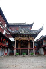 Fototapeta premium China classical architecture in Yu Garden, Shanghai, China