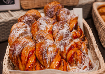 bread in a basket