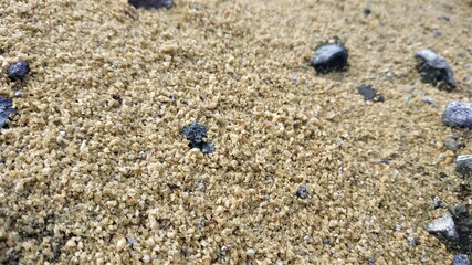 Sand pile isolated for background