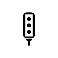 Traffic Light Icon Design Vector Template Illustration
