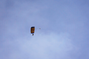 Naklejka na ściany i meble The Thrill Of Tandem Skydiving
