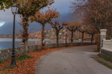 Naklejka premium Menthon Saint Bernard, haute Savoie 