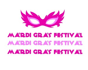 Mardi Gras carnival vector illustration
