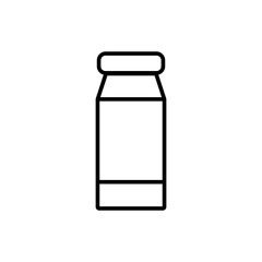Milk Icon Design Vector Template Illustration