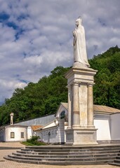 Fototapeta premium Holy Mother of God in Svyatogorsk, Ukraine