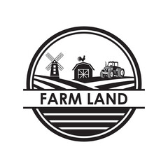 farm vector , agriculture logo vector