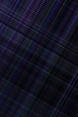 dark abstract digital background: damaged screen matrix with interference of monitor and camera matrices