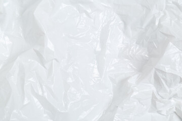 white plastic or polyethylene bag texture, macro, abstract background