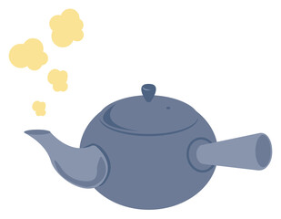 急須のベクターイラスト　