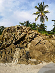 Rocks at Patong beach 2021