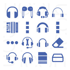 16 pack of tory  filled web icons set © Nana