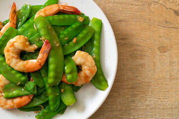 Stir-Fried Green Peas with Shrimp