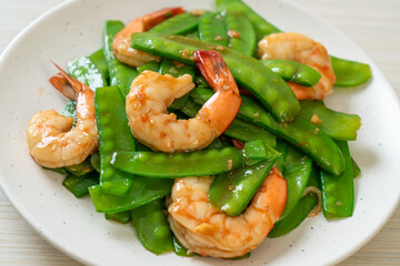Stir-Fried Green Peas with Shrimp