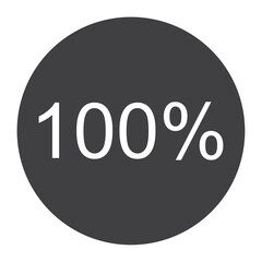 Hundred percent icon