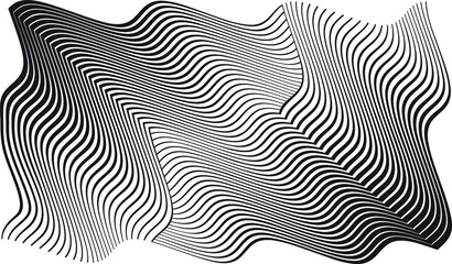 Fototapeta na wymiar Abstract Black vertical Striped Background . Vector