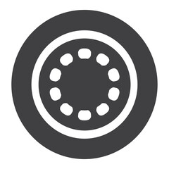  Car wheel icon